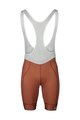 POC Kurze Fahrradhose mit Trägern - PURE  - Braun
