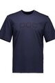 POC Kurzarm Fahrrad-Shirt - TEE JR - Blau