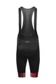 GORE Kurze Fahrradhose mit Trägern - C5 OPTI - Schwarz/Rot
