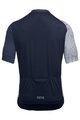 GORE Kurzarm Fahrradtrikot - C5 - Blau/Weiß