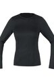 GORE Langarm Fahrrad-Shirt - M WMN BL THERMO LS - Schwarz