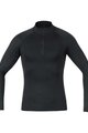 GORE Langarm Fahrrad-Shirt - M BL THERMO TURTLENECK - Schwarz