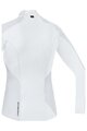GORE Langarm Fahrrad-Shirt - GWS BL THERMO - Weiß