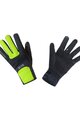 GORE Langfinger-Fahrradhandschuhe - M GWS THERMO - Gelb/Schwarz