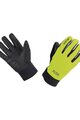 GORE Langfinger-Fahrradhandschuhe - C5 GTX THERMO - Gelb