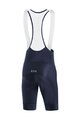 GORE Kurze Fahrradhose mit Trägern - C3 - Blau/Weiß