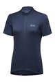 GORE Kurzarm Fahrradtrikot - C3 WMN - Blau