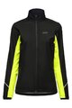 GORE Winddichte Fahrradjacke - R3 PARTIAL GTX - Schwarz/Gelb
