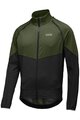 GORE Winddichte Fahrradjacke - PHANTOM - Grün/Schwarz