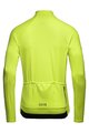 GORE Langarm Fahrradtrikot für den Winter - C3 THERMO - Gelb