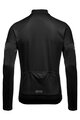 GORE Langarm Fahrradtrikot für den Winter - C3 THERMO - Schwarz