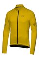GORE Langarm Fahrradtrikot für den Winter - C3 THERMO - Gelb