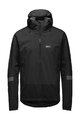 GORE Fahrrad-Regenjacke - LUPRA - Schwarz