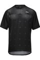 GORE Kurzarm Fahrradtrikot - TRAILKPR DAILY - Schwarz