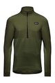 GORE Winddichte Fahrradjacke - TRAILPR HYBRID - Grün