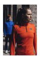 GORE Langarm Fahrrad-Shirt - EVERYDAY THERMO 1/4-ZIP WMN - Orange