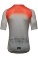 GORE Kurzarm Fahrradtrikot - GRID FADE 2.0 - Grau/Orange