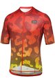 GORE Kurzarm Fahrradtrikot - RAIN CAMO - Orange/Gelb