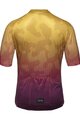 GORE Kurzarm Fahrradtrikot - RAIN CAMO - Gelb/Lila