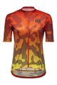 GORE Kurzarm Fahrradtrikot - RAIN CAMO WMN - Orange/Gelb