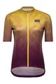 GORE Kurzarm Fahrradtrikot - RAIN CAMO WMN - Gelb/Lila
