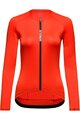 GORE Langarm Fahrradtrikot für den Winter - SPINSHIFT - Rot