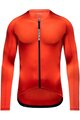 GORE Langarm Fahrradtrikot für den Winter - SPINSHIFT - Rot