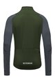 GORE Langarm Fahrradtrikot für den Winter - SPINSHIFT THERMO - Grün/Grau