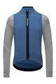 GORE Langarm Fahrradtrikot für den Winter - SPINSHIFT THERMO - Blau/Grau