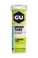GU Ernährung für Radfahrer - HYDRATION DRINK TABS 54 G LEMON/LIME