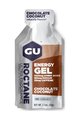GU Ernährung für Radfahrer - ROCTANE ENERGY GEL 32 G CHOCOLATE/COCONUT