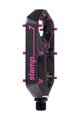 CRANKBROTHERS Pedale - STAMP 7 Large - Schwarz/Rosa