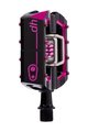 CRANKBROTHERS Pedale - MALLET DH - Schwarz/Rosa