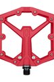 CRANKBROTHERS Pedale - STAMP 1 LARGE - Rot
