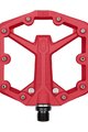 CRANKBROTHERS Pedale - STAMP 1 SMALL - Rot