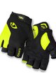 GIRO Fingerlose Fahrradhandschuhe - STRADE - Gelb/Schwarz