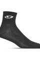 GIRO Klassische Fahrradsocken - COMP RACER - Schwarz