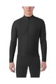 GIRO Langarm Fahrradtrikot für den Winter - CHRONO THERMAL - Schwarz