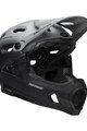 BELL Fahrradhelm - SUPER DH - Grau/Schwarz