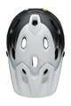 BELL Fahrradhelm - SUPER DH - Weiß/Schwarz