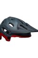 BELL Fahrradhelm - SUPER DH - Grün/Rot