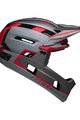 BELL Fahrradhelm - SUPER AIR R SPHERICAL - Grau/Rot