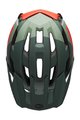 BELL Fahrradhelm - SUPER AIR R SPHERICAL - Grün/Rot
