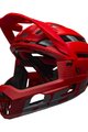 BELL Fahrradhelm - SUPER AIR R SPHERICAL - Rot