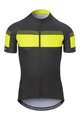 GIRO Kurzarm Fahrradtrikot - CHRONO SPORT - Schwarz/Gelb