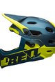BELL Fahrradhelm - SUPER DH SPHERICAL - Blau/Gelb