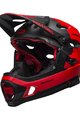 BELL Fahrradhelm - SUPER DH SPHERICAL - Rot/Schwarz