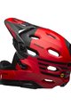 BELL Fahrradhelm - SUPER DH SPHERICAL - Rot/Schwarz