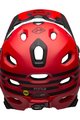 BELL Fahrradhelm - SUPER DH SPHERICAL - Rot/Schwarz