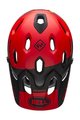 BELL Fahrradhelm - SUPER DH SPHERICAL - Rot/Schwarz